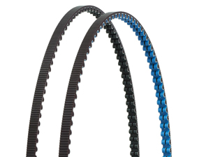 盖茨碳纤维驱动CDX CenterTrack皮带有蓝色、黑色和红色