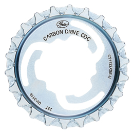 适用于皮带驱动自行车的盖茨碳纤维驱动CDC后齿盘